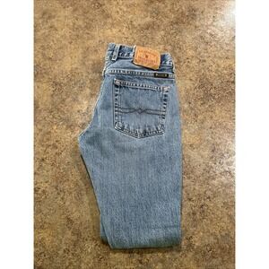 lucky brand dungarees jeans women 4/27 Made In USA Lucky You Bootcut